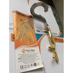 Afastador de Mama em Anel com Iluminação por Fibra Óptica Afastador de Mama em Anel com Iluminação por Fibra Óptica