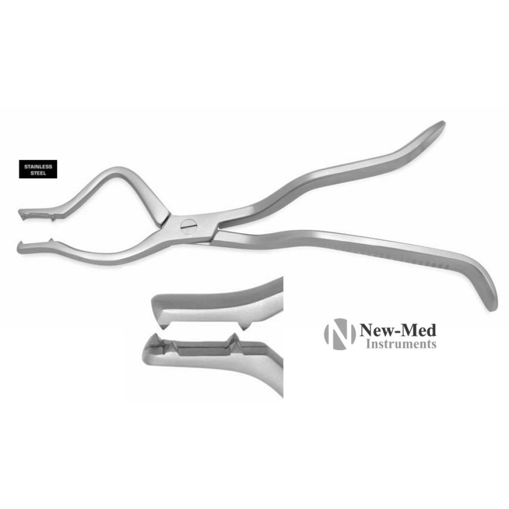 Disimpaction Forceps, Tessier-Rowe Forceps, 23cm/9", 40mm