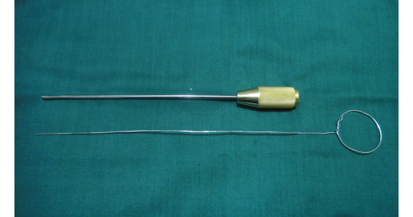 Stylet for cleaning of liposuction cannula | New Med Instruments