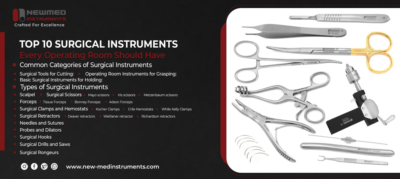 Top 10 Surgical Instruments Every Operating Room Should Have