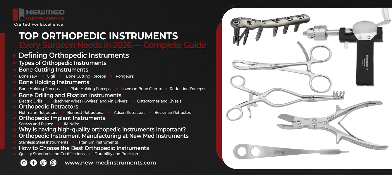 Top Orthopedic Instruments Every Surgeon Needs in 2026 — Complete Guide