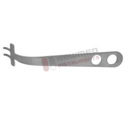 Écarteur de tissus mous collatéraux courbé de 9 1/2 po Écarteur de tissus mous collatéraux courbé de 9 1/2 po
