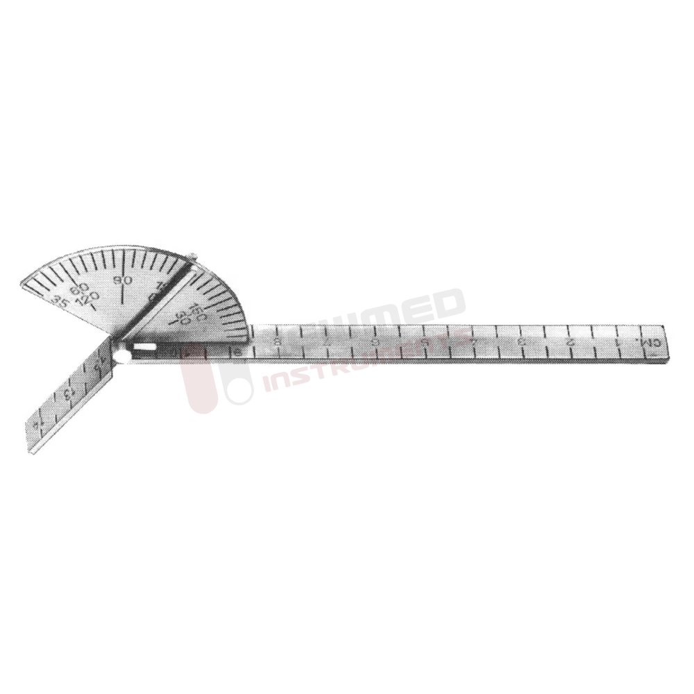 Goniometer Polk Finger Graduated Cm/Inch