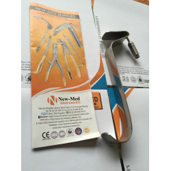 Afastador de Retalho Freeman com Iluminação por Fibra Óptica (Retrator de aba Freeman iluminado) Afastador de Retalho Freeman com Iluminação por Fibra Óptica (Retrator de aba Freeman iluminado)