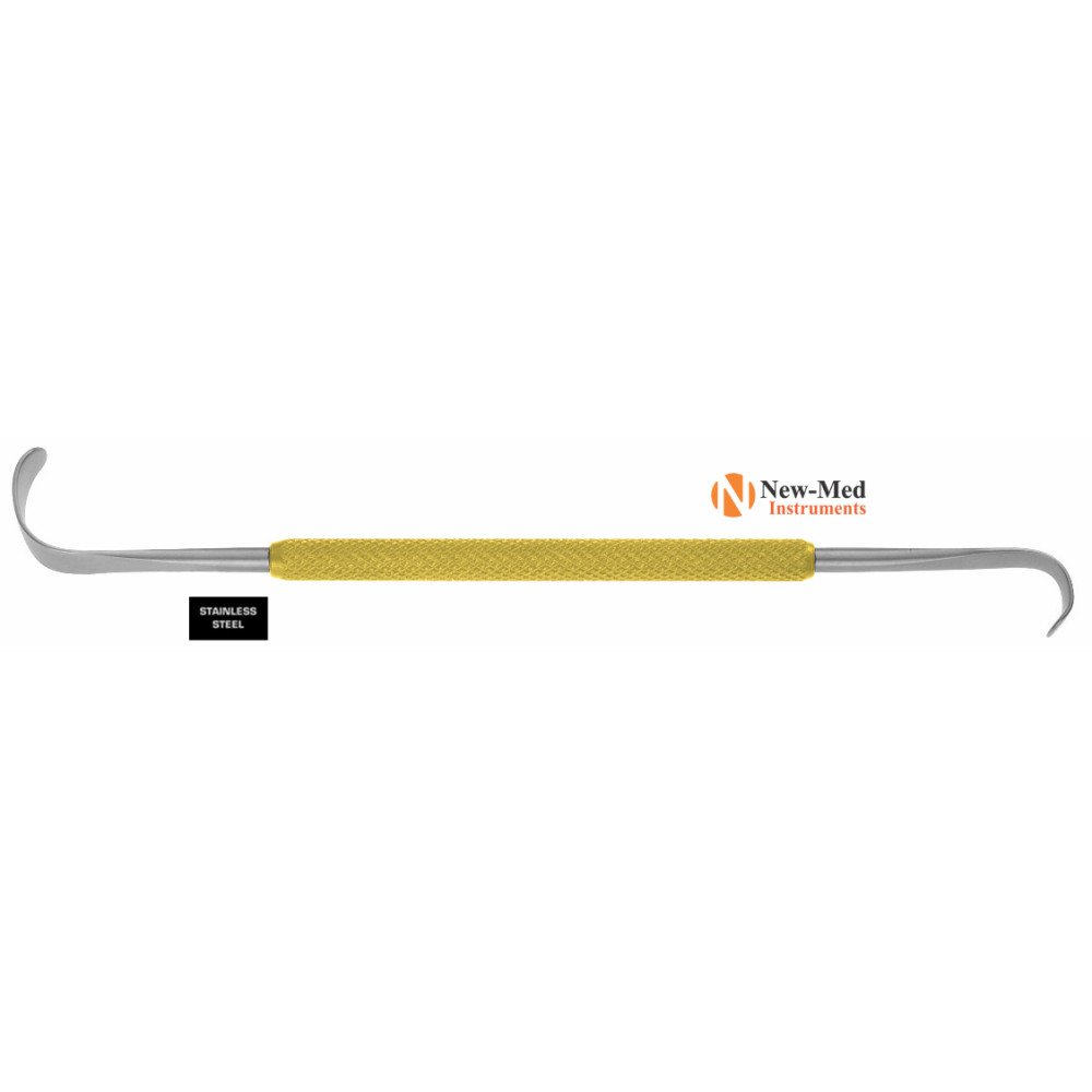 Kasden Double-ended delicate retractor, 6-1/2" 16.5 cm