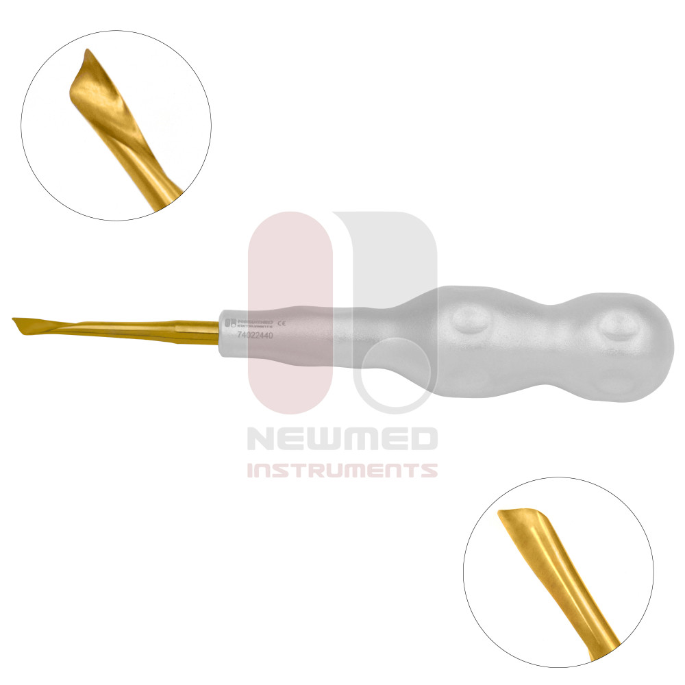 Left Twist Dental Elevator Straight