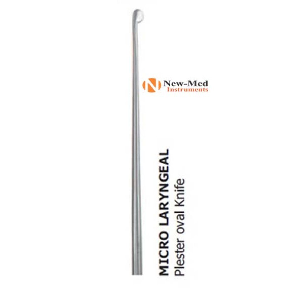 Micro Laryngeal Plaster Oval Knife