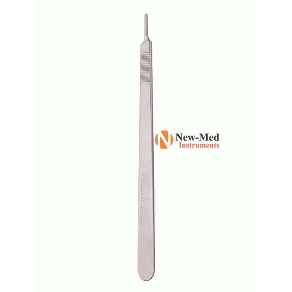 SCALPEL HANDLE, #3 LONG Stainless Steel