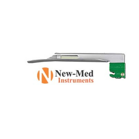 2- Disposable Miller Fiber Optic Laryngoscope Blade #2