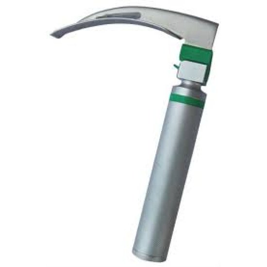 Disposable Fiber Optic  Aluminium Laryngoscope Handle