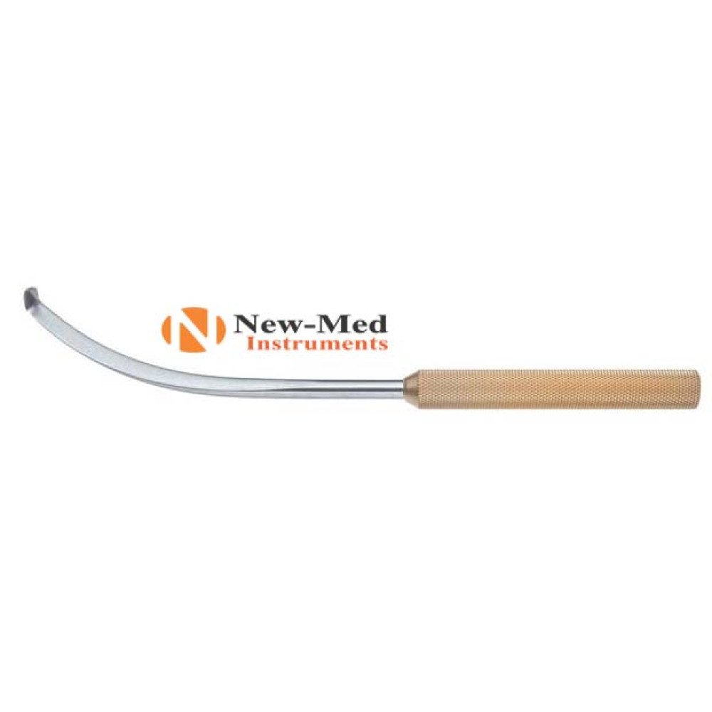 Daniel Endoscopic Forehead Nerve Retractor, Curved Left, 17cm/9¾”