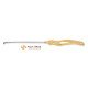 Daniel Endoscopic Forehead Transoraler Dissector, Curved tip, 7mm wide, 23.5cm/9¼” length