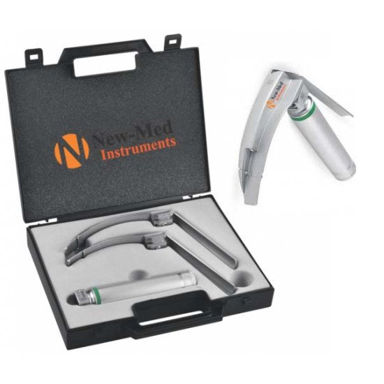 German Profile Flexi Tip Moveable Laryngoscope Set